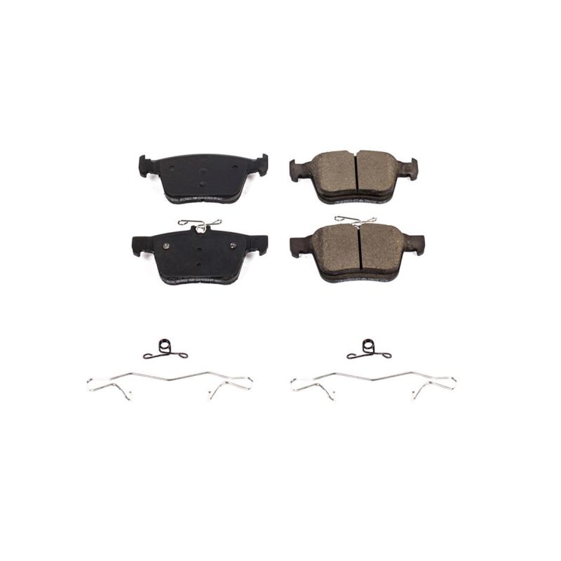 Plaquettes de frein arrière Power Stop 15-19 Audi A3 Z17 Evolution en céramique avec matériel