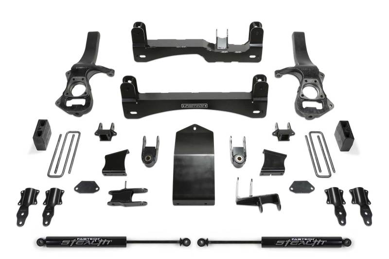 Système de base Fabtech 19-21 GM K1500 P/U 6 pouces avec Stealth