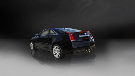 Corsa 11-13 Cadillac CTS Coupé V 6.2L V8 Échappement sport poli à l'arrière