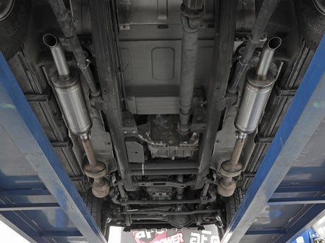 aFe 02-08 Mercedes-Benz G500 L6-3.0L (tt) Série Vulcan 2.5 pouces 304 SS Système d'échappement Cat-Back