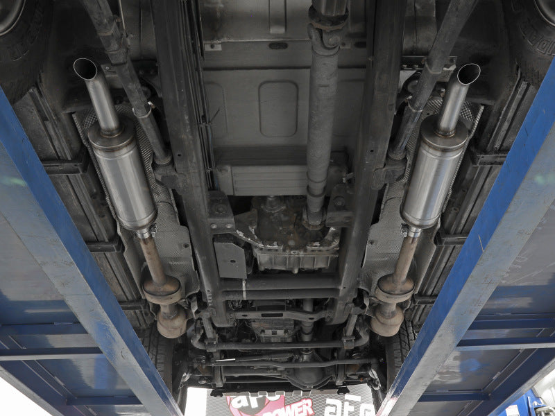 aFe 02-08 Mercedes-Benz G500 L6-3.0L (tt) Série Vulcan 2.5 pouces 304 SS Système d'échappement Cat-Back