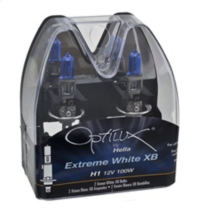 Ampoules Hella Optilux H1 100W XB Extreme White (paire)