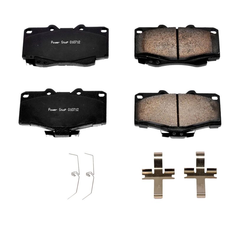 Plaquettes de frein avant Power Stop 96-02 Toyota 4Runner Z17 Evolution en céramique avec matériel