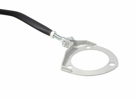 Barre de renfort réglable pour tourelle de jambe de force avant Whiteline 09+ Lancer Ralliart