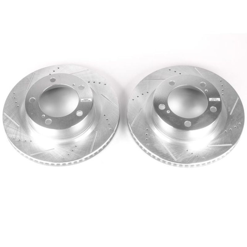 Disques de frein avant Power Stop 08-11 Lexus LX570 Evolution percés et fendus - Paire