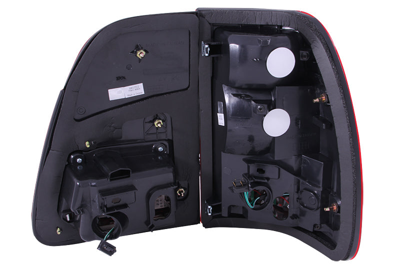 Feux arrière à LED ANZO 1998-2005 Toyota Land Cruiser Fj Rouge/Clair G2