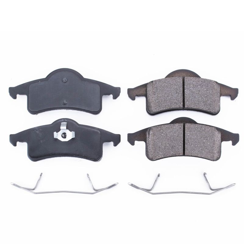 Power Stop 99-04 Jeep Grand Cherokee Rear Z17 Evolution Ceramic Brake Pads w/Hardware