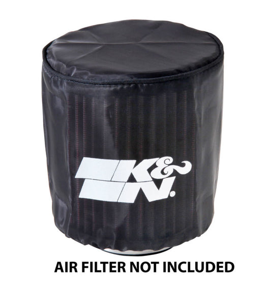 K&N Precharger Round Straight Air Filter Wrap Black - 4.5in ID x 5in H