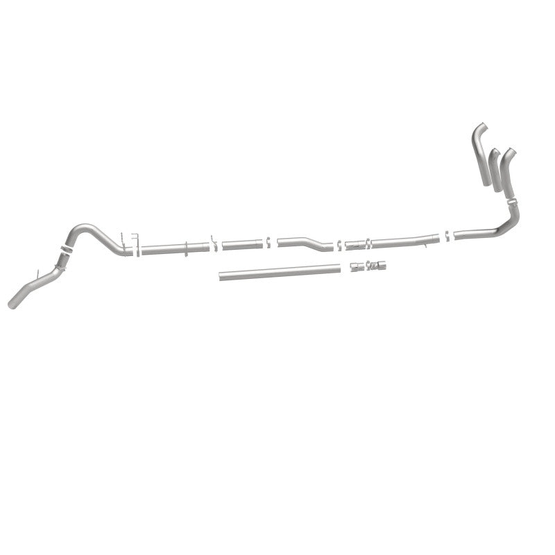 MagnaFlow Sys T/B 99-03 Ford F-250/F-350 Super Duty 7.3L Diesel 4in Single Passenger Side Rear Exit