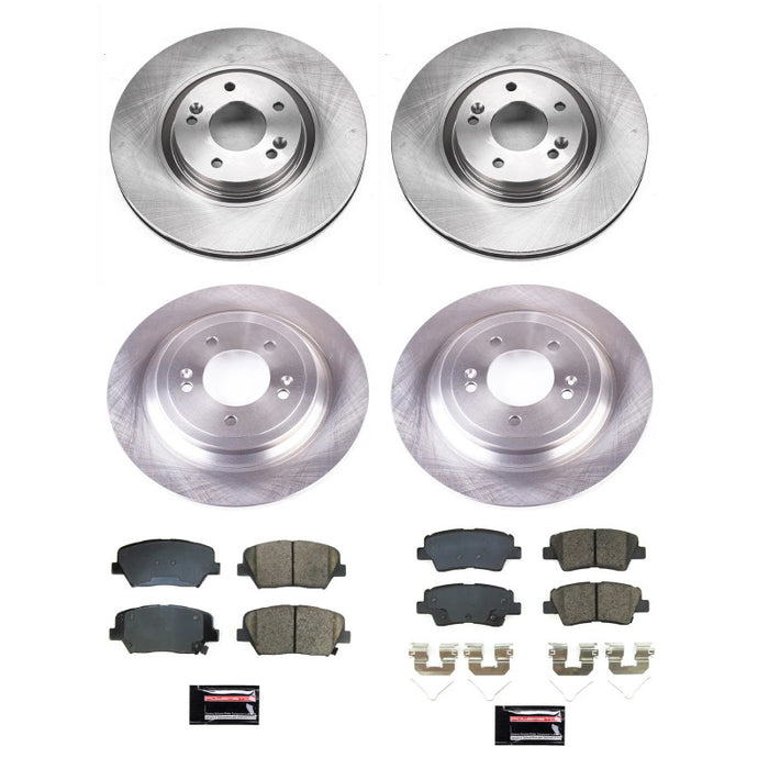 Power Stop 19-21 Hyundai Nexo Front & Rear Autospecialty Brake Kit