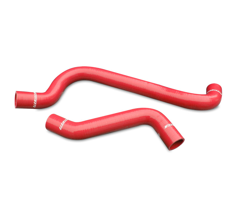 Kit de durites en silicone rouge fluo Mishimoto 01-05 Dodge