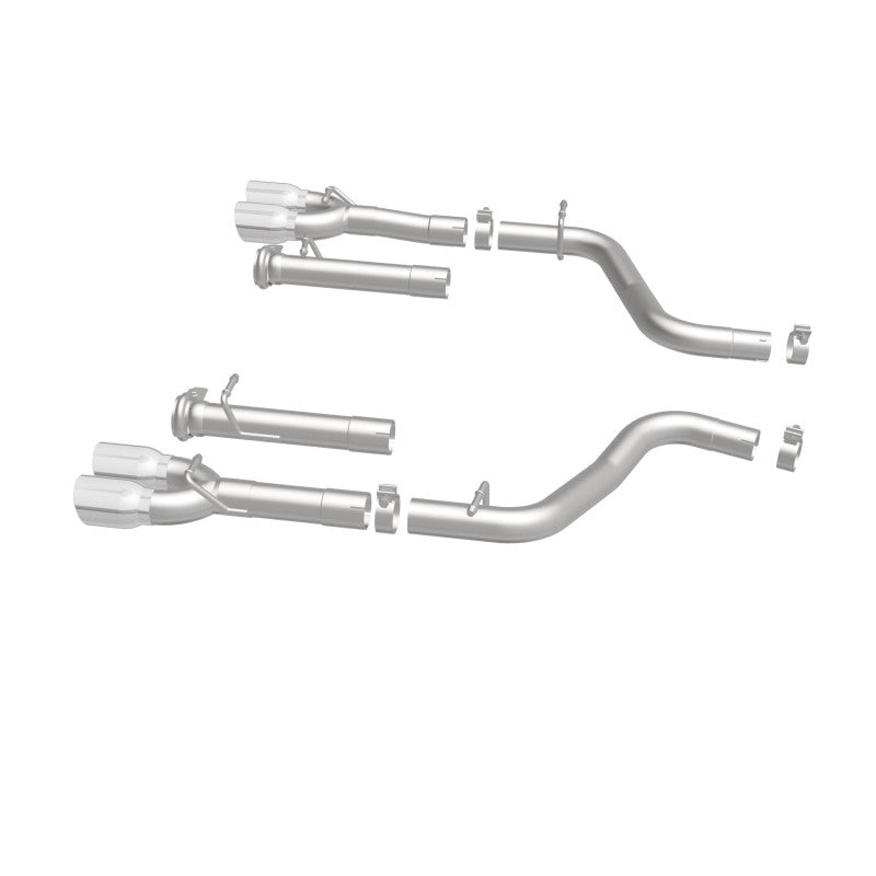 Essieu arrière MagnaFlow, SS, 2,5 po, embout arrière divisé en quatre de 3,5 po, Dodge Challenger R/T 5,7 L 2015