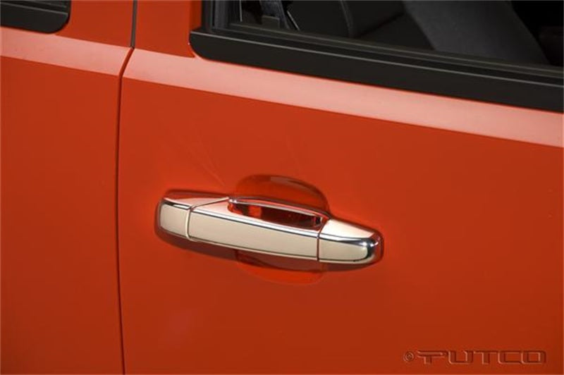 Putco 14-14 Chevrolet Silverado HD (2 portes) (sans serrure côté passager) - Couvre-poignées de porte de luxe