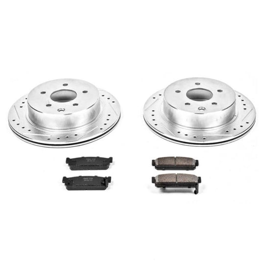 Power Stop 93-97 Infiniti J30 Rear Z23 Evolution Sport Brake Kit