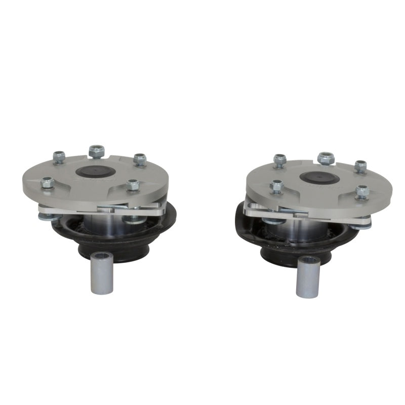 Kit de plaque de carrossage pour Mustang BBK 05-14 - Finition anodisée argent