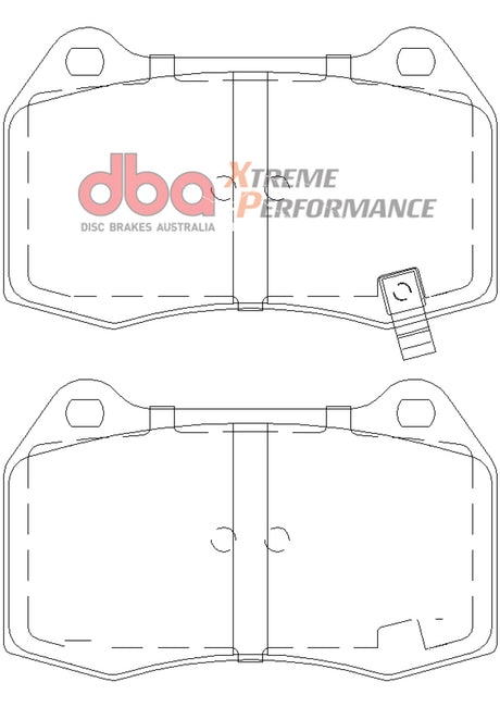 DBA 03-07 G35 avec plaquettes de frein avant Brembo XP650