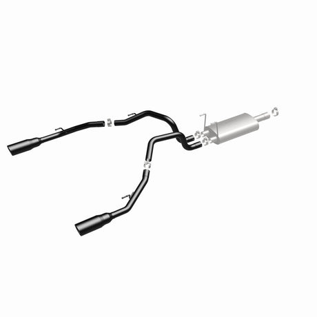 Échappement C/B Perf en acier inoxydable noir Magnaflow 09-15 Dodge Ram 1500 V8 à double sortie arrière