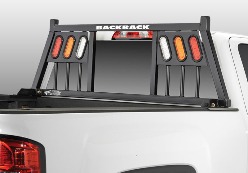 Cadre de rack BackRack 01-23 Silverado/Sierra 2500HD/3500HD à trois lampes Nécessite uniquement du matériel