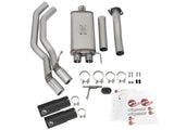 Échappements aFe Rebel 3 pouces SS Cat-Back 15-16 Ford F-150 EcoBoost V6 2,7/3,5 L V8 5,0 L avec embouts noirs