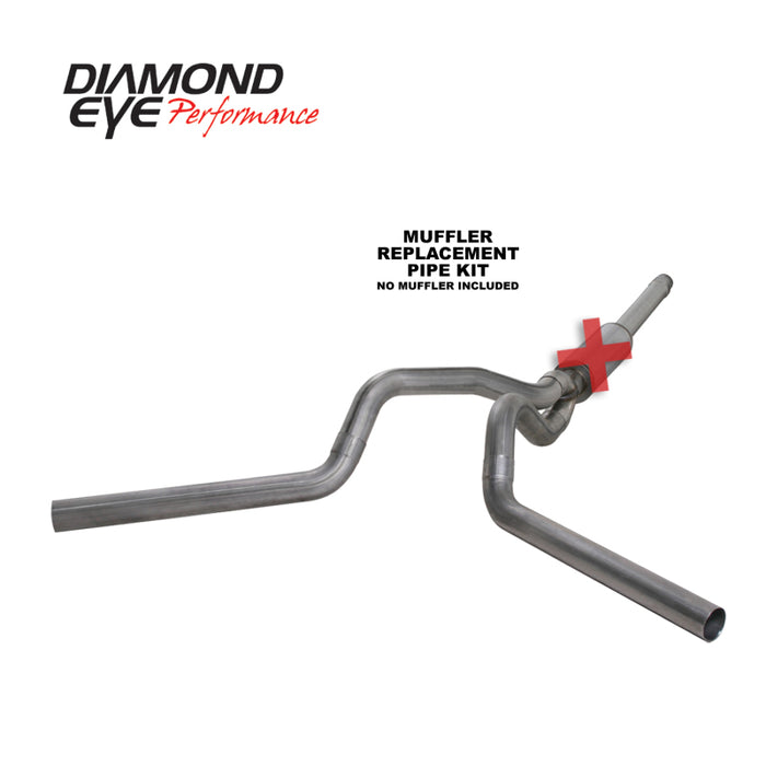 KIT Diamond Eye 4 po CB DUAL SS : 94-97 FORD 7,3 L F250/F350 PWRSTROKE