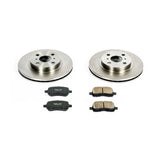 Kit de freins avant Power Stop Autospecialty pour Chevrolet Prizm 98-02