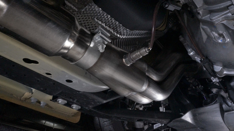 Collecteurs d'échappement Ford GT350 2015+ en acier inoxydable, primaires de 1-7/8 po, catalyseurs à haut débit, collecteurs de 3 po