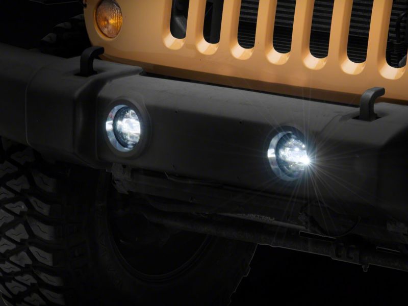 Feux antibrouillard à LED Raxiom 07-18 Jeep Wrangler JK Axial Series