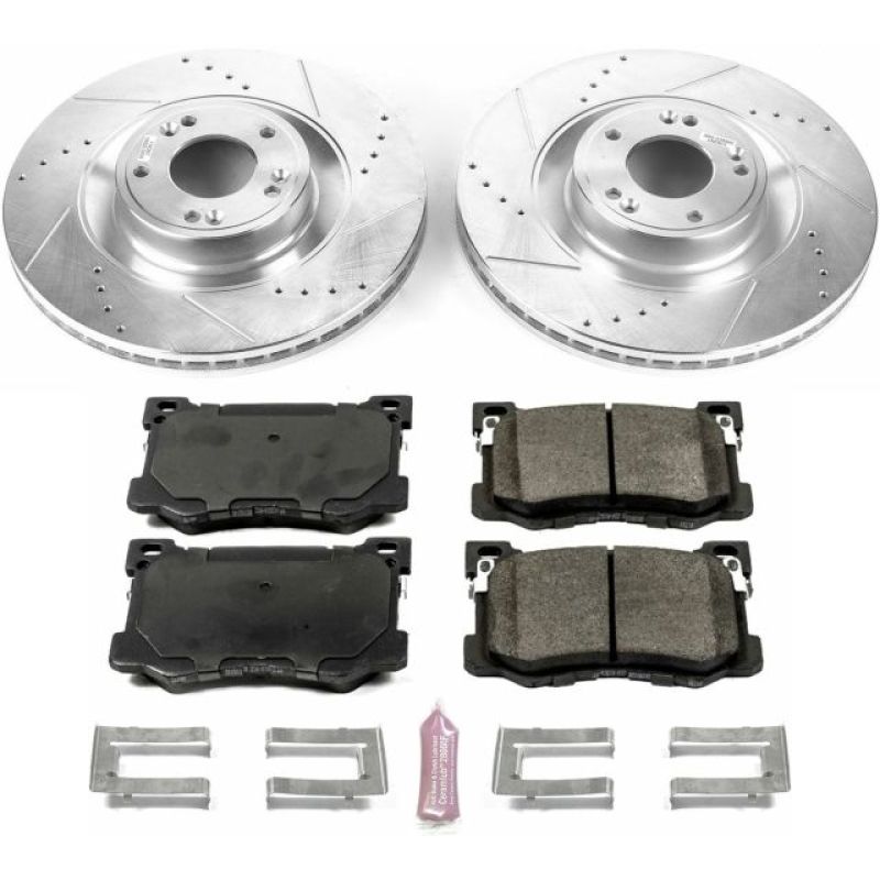 Kit de freins sport Power Stop 15-16 Hyundai Genesis Z23 Evolution avant
