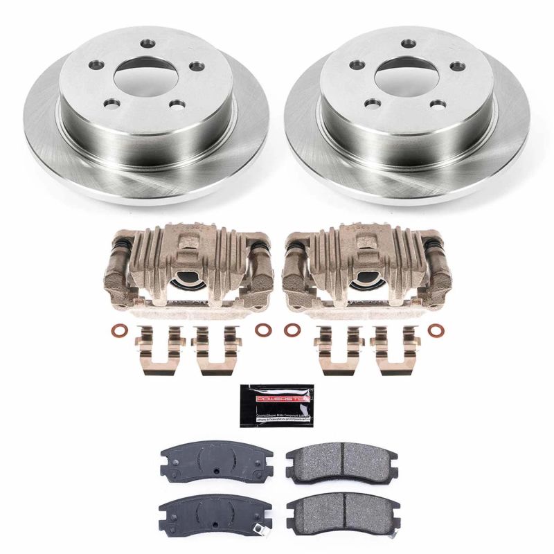 Power Stop 99-04 Oldsmobile Alero Rear Autospecialty Brake Kit w/Calipers