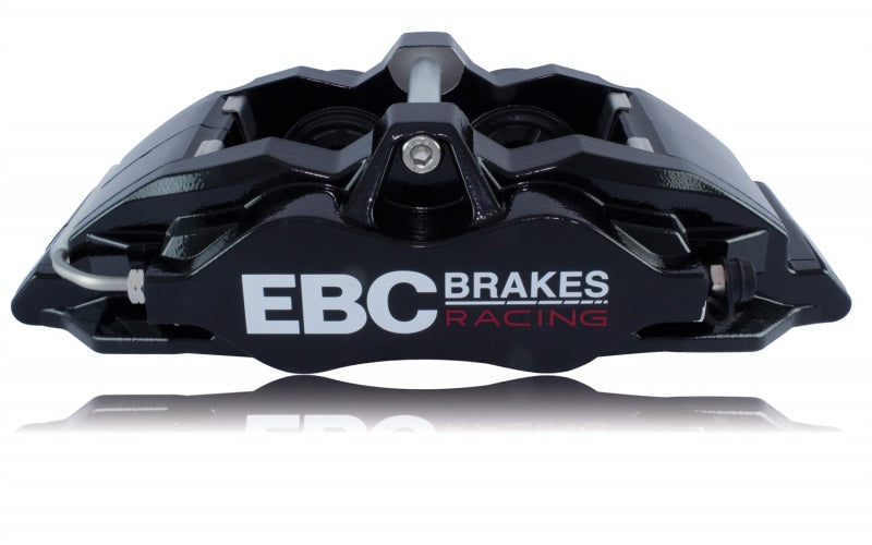 Étrier avant gauche noir EBC Racing 2014+ Audi S1 ​​(8X) Apollo-4