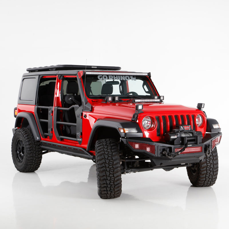 Porte tubulaire avant de remplacement pour Jeep Wrangler JLU 18-21/Gladiator JT Trailline 20-21