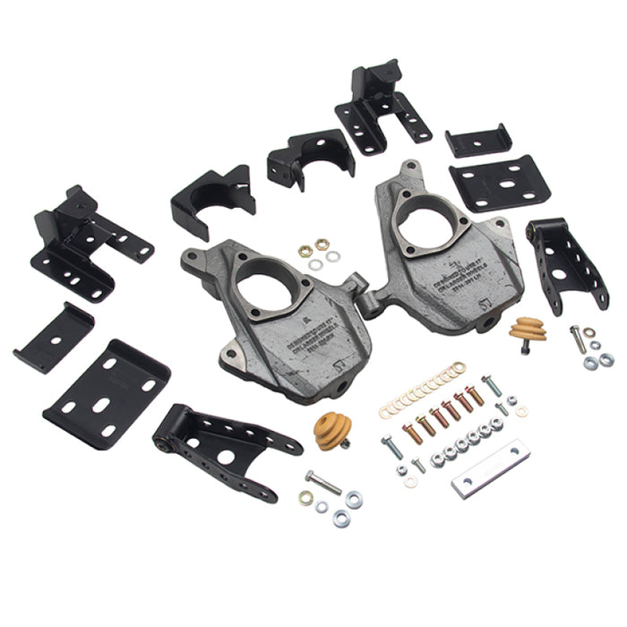 Belltech LOWERING KIT 16.5-17 Chevy Silverado Standard Cab 2WD 3-4F / 5-6R