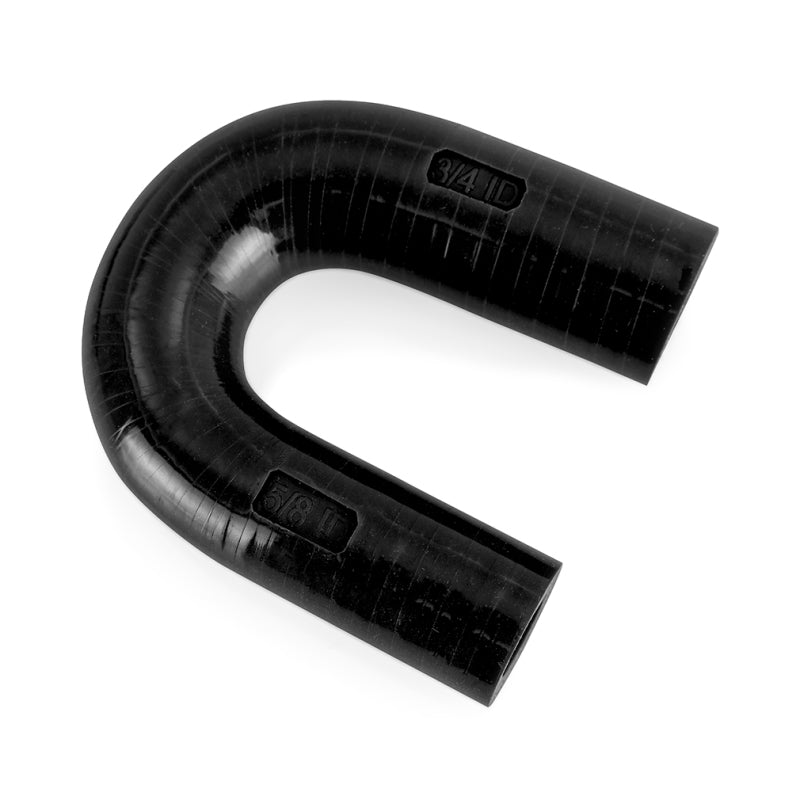 Tuyau de dérivation de radiateur de chauffage Mishimoto LS noir