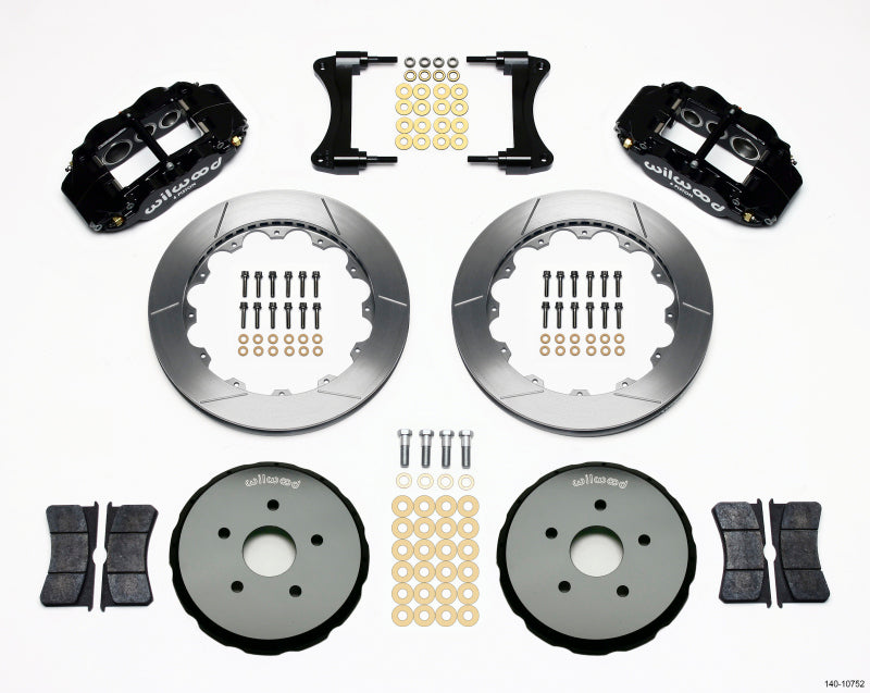 Kit de chapeau avant Wilwood Narrow Superlite 6R 12,88 pouces 2008 Toyota Matrix