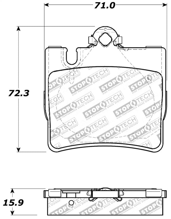 StopTech Performance Brake Pads