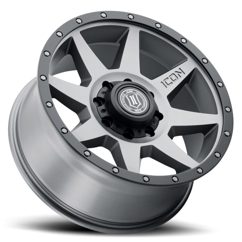 ICON Rebound 20x9 8x170 6mm Offset 5.25in BS Titanium Wheel