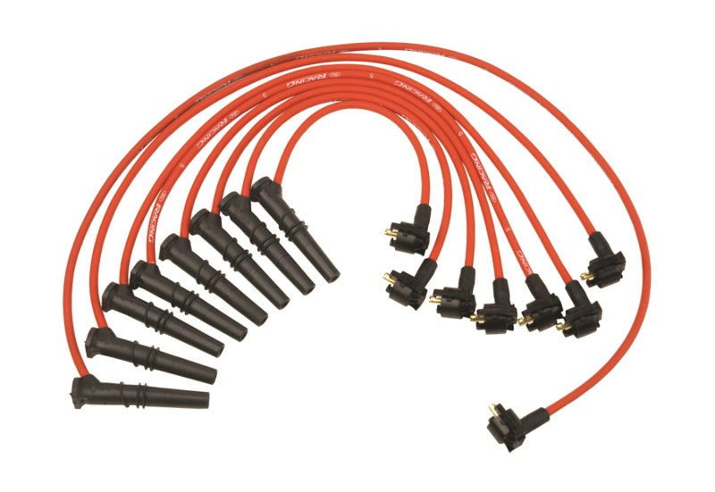 Ensemble de câbles de bougie d'allumage Ford Racing 9 mm - Rouge