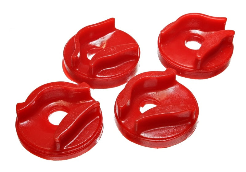 Ensemble d'inserts de support de moteur rouge Energy Suspension 00-01 Nissan Sentra/200SX (avec moteur 2,0 L et transmission manuelle)