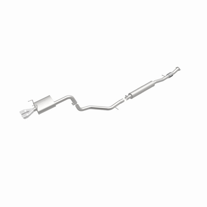 Échappement Catback SS MagnaFlow 12 Fiat 500 L4 1,4 L simple ligne droite D/S avec sortie arrière