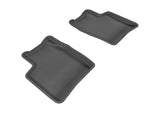 Tapis de sol 3D MAXpider pour Toyota Prius Kagu 2004-2009, 2e rangée - Noir