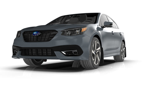 Bavette garde-boue Rally Armor 20-22 Subaru Legacy noire UR avec logo gris