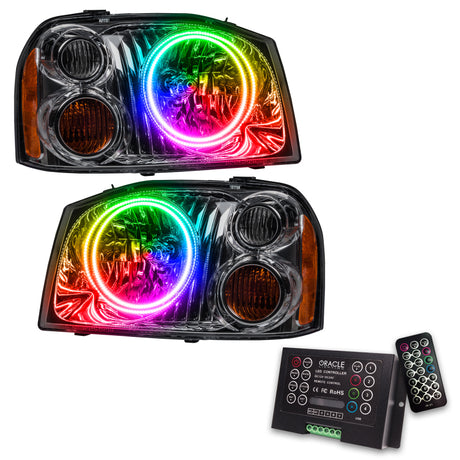 Oracle 01-04 Nissan Frontier SMD HL - Dual Halo - ColorSHIFT avec contrôleur 2.0 VOIR LA GARANTIE