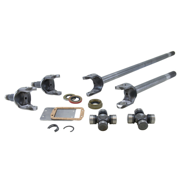 Kit d'essieu de rechange Yukon Gear 4340CM pour Dana 44 avant 07-13 / Rubicon JK / avec joints Spicer