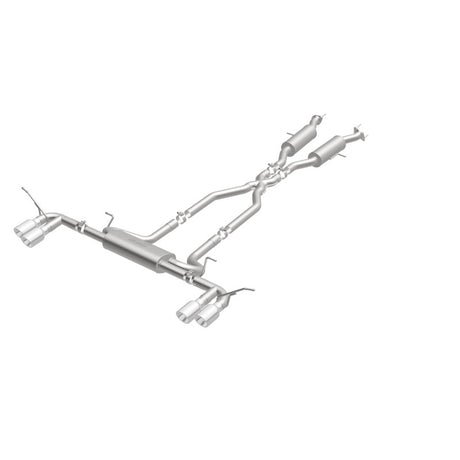 Cat Back MagnaFlow, SS, 2,5 po, pointe polie quadruple fendue de 4 po 14-15 Jeep Grand Cherokee 3,6 L/5,7 L V6/V8