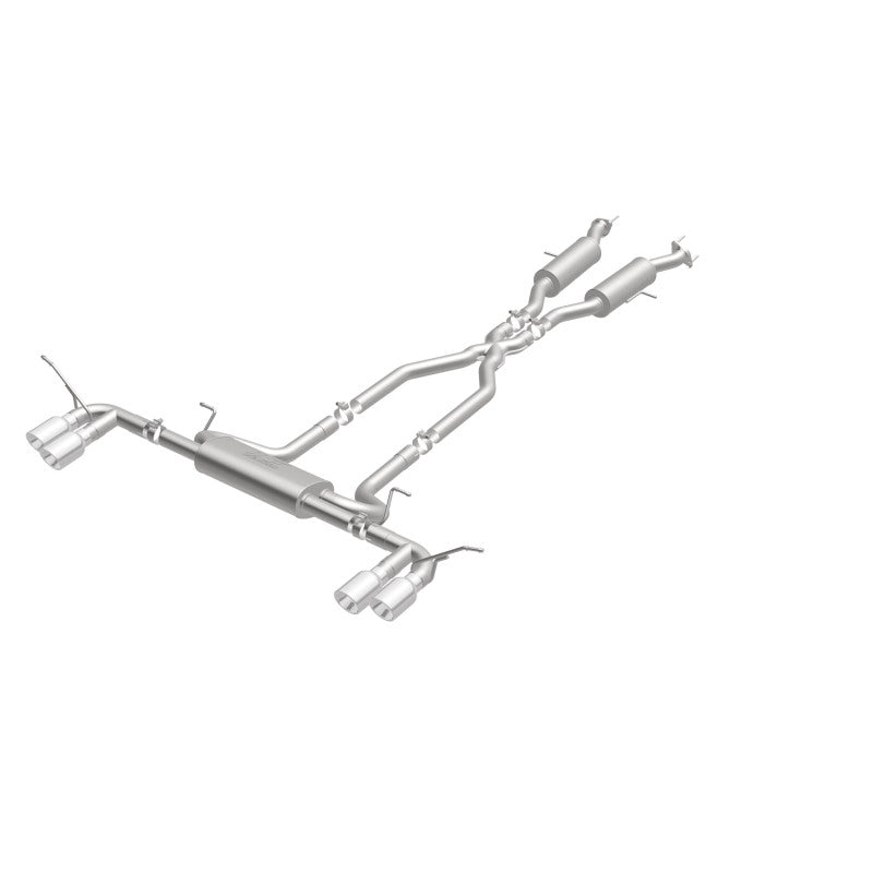 Cat Back MagnaFlow, SS, 2,5 po, pointe polie quadruple fendue de 4 po 14-15 Jeep Grand Cherokee 3,6 L/5,7 L V6/V8