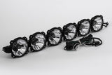 Barre lumineuse suspendue à DEL KC HiLiTES Yamaha YXZ1000R 39 po Pro6 Gravity à 6 lampes et faisceau combiné de 120 W
