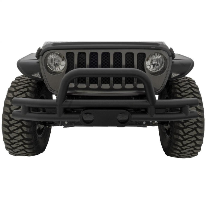 Pare-chocs avant à double tube pour Jeep Wrangler (JK) Rampage 2007-2018 - Noir