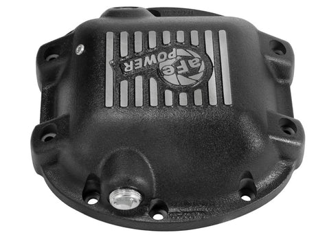 Couvercle de différentiel de puissance aFe Ailettes usinées 97-15 Jeep Dana 30 avec huile pour engrenages 75W-90 2 QT