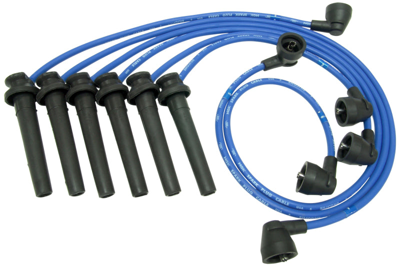 Jeu de câbles de bougies d'allumage NGK pour Ford Taurus 2000-1996