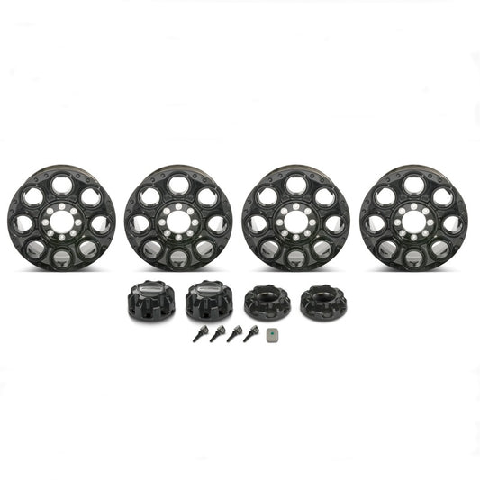 Ford Racing 05-22 Super Duty F-250/F-350 (Single Wheel Models) 20x8 Gloss Black Wheel Kit